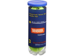 Набор теннисных мячей Teloon Супер 626Т Р3 (3шт, желтый)