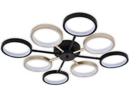 Люстра ESCADA 10262/8LED (черный/золото)