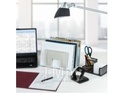 Лоток для бумаг Brauberg Office-Expert / 238022 (серый)