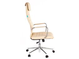 Кресло офисное Бюрократ KB-9N/Eco/OR-12 (светло-бежевый/хром)
