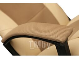 Кресло геймерское Tetchair Driver экокожа/ткань (бежевый/бронзовый)
