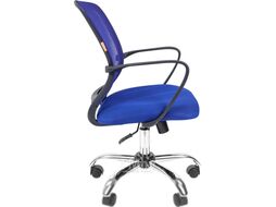 Кресло офисное Chairman 698 хром (TW-05, синий)