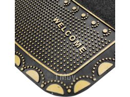 Коврик грязезащитный Akuteks Tekstil Pvc Mat 45x70-PEARL-GOLD-PVCMat