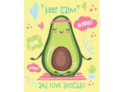 Записная книжка Malamalama Avocado Mood Блокнот позитивного настроения / 4627131689438