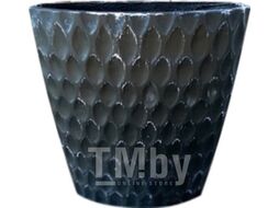 Вазон ForGarden Файберклэй Modern BN10366 (состаренный черный)