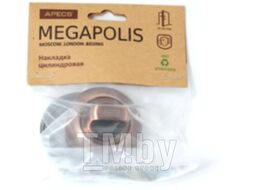 Фиксатор дверной защелки Apecs Megapolis WC-0803-AC
