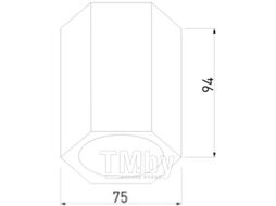 Точечный светильник Elektrostandard 25036/LED (белый матовый/серебристый)