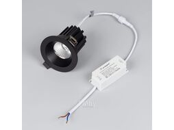 Точечный светильник Arlight MS-ATOLL-BUILT-R86-10W Warm3000 BK 36deg / 044612