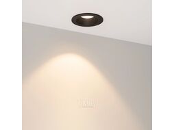 Точечный светильник Arlight MS-ATOLL-BUILT-R86-10W Warm3000 BK 36deg / 044612