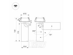 Точечный светильник Arlight SP-GABI-BUILT-FLAP-R60-12W Warm3000 WH 36deg / 049936