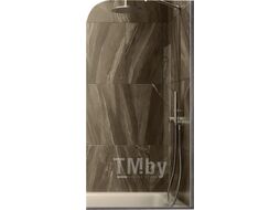 Стеклянная шторка для ванны MaybahGlass MGV-250-5у (бронзовое стекло/хром матовый)