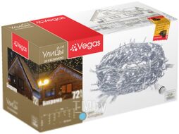 Светодиодная бахрома VEGAS 55007 (3x0.6м, белый)