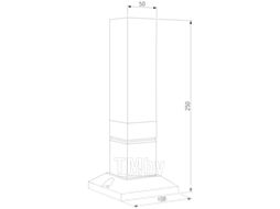 Светильник уличный Elektrostandard 1536 Techno Led (черный)