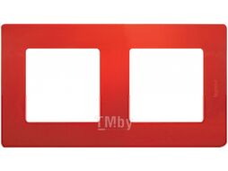 Рамка для выключателей и розеток Legrand Etika 672532 (красный)