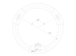 Потолочный светильник Arlight SP-RONDO-R400-40W Day4000 WH 120deg / 034816