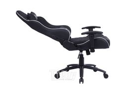Кресло игровое черный/серебристый эко.кожа Cactus CS-CHR-030BLS