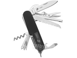 Нож швейцарский STINGER FK-K5013ALL (черный алюминий)