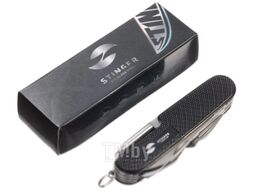 Нож швейцарский STINGER FK-K5013ALL (черный алюминий)