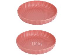 Набор тарелок Nouvelle Fresh Taste / 1730254-Н2 (Dark Pink)