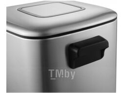 Мусорное ведро WeltWasser Mila BL 12L (черный матовый)