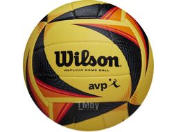 Мяч волейбольный Wilson Optx Avp Vb Replica / WTH01020X (размер 5, желтый/черный)