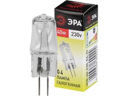 Лампа ЭРА G4-JCD-40W-230V-CL / C0039280