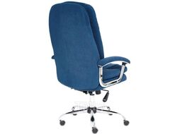 Кресло офисное Tetchair Softy Lux флок (синий)
