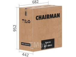 Кресло офисное Chairman 505 (экопремиум черный)