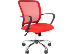 Кресло офисное Chairman 698 хром (TW-69, красный)