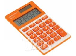 Калькулятор Brauberg PK-608-RG / 250522 (оранжевый)