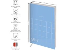 Ежедневник Greenwich Line Vision. Quadro. Icy blue A5 / ENA5_38806 (136л)