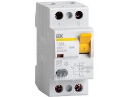 Дифференциальный автомат IEK ВД1-63 2P 50А 30мА / MDV10-2-050-030
