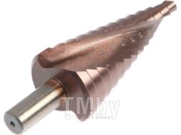 Сверло Tundra Pro ступенчатое HSS-Co трехгранный хвостовик 6-30мм 7546784
