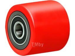 Ролик для тележки складской Longway PU 80x70