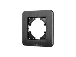 Рамка для выключателей и розеток Arlight FRM-AKIRY-AL-1-BK / 049681