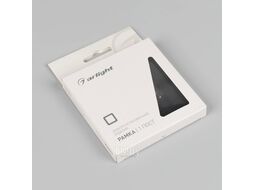 Рамка для выключателей и розеток Arlight FRM-AKIRY-AL-1-BK / 049681