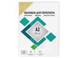 Обложки для переплета Гелеос А3 / CCA3I (100шт, слоновая кость)