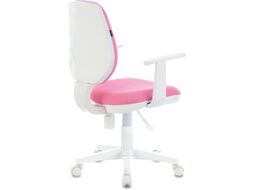 Кресло детское Brabix Fancy MG-201W / 532409 (белый/розовый TW-13A)