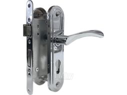Замок врезной Vettore 5523-4 CP С ручкой (хром)