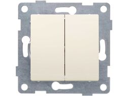 Выключатель Gusi Electric Ugra С11В2-003 (бежевый)