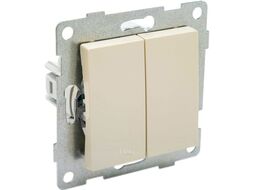 Выключатель Gusi Electric Ugra С11В2-003 (бежевый)