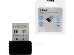 Беспроводной адаптер D-Link DWA-131/F1A
