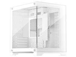 Корпус 1stPlayer MEGAVIEW MV5-T White MV5-TP-WH, без БП, mATX