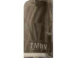 Стеклянная шторка для ванны MaybahGlass MGV-136-4у (бронзовое матовое стекло/хром глянцевый)