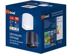 Светильник уличный Uniel ULU-S56B-2x3W/3000K+4000K+6000K IP65 / UL-00010855