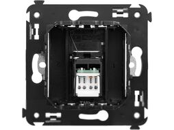Розетка DKC Avanti RJ-45 / 4412463 (черный матовый)