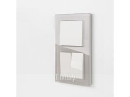 Рамка для выключателей и розеток Werkel W0021117 / a050895 (дымчатый/стекло)