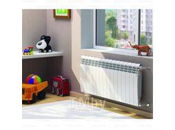 Радиатор биметаллический Royal Thermo BiLiner 500 Bianco Traffico (9 секций)