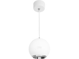 Потолочный светильник ЭРА PL32 WH/CH MR16 GU10 / Б0061379 (белый/хром)