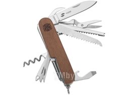 Нож швейцарский STINGER FK-K5014ALL (дерево)